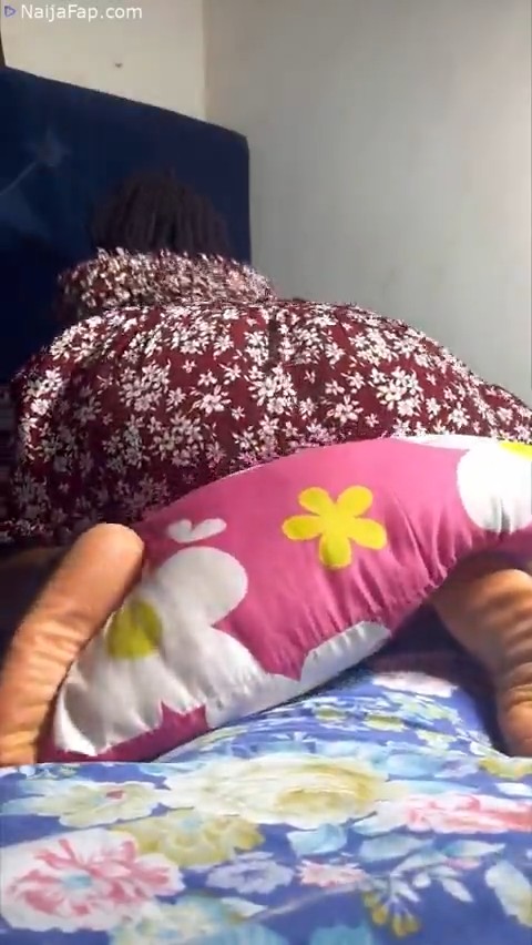 Home Alone Riding Her Pillow